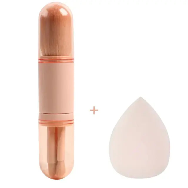 4-in-1 Retractable Mini Makeup Brush Set Eye and Skin Tone Brushes Zendrop