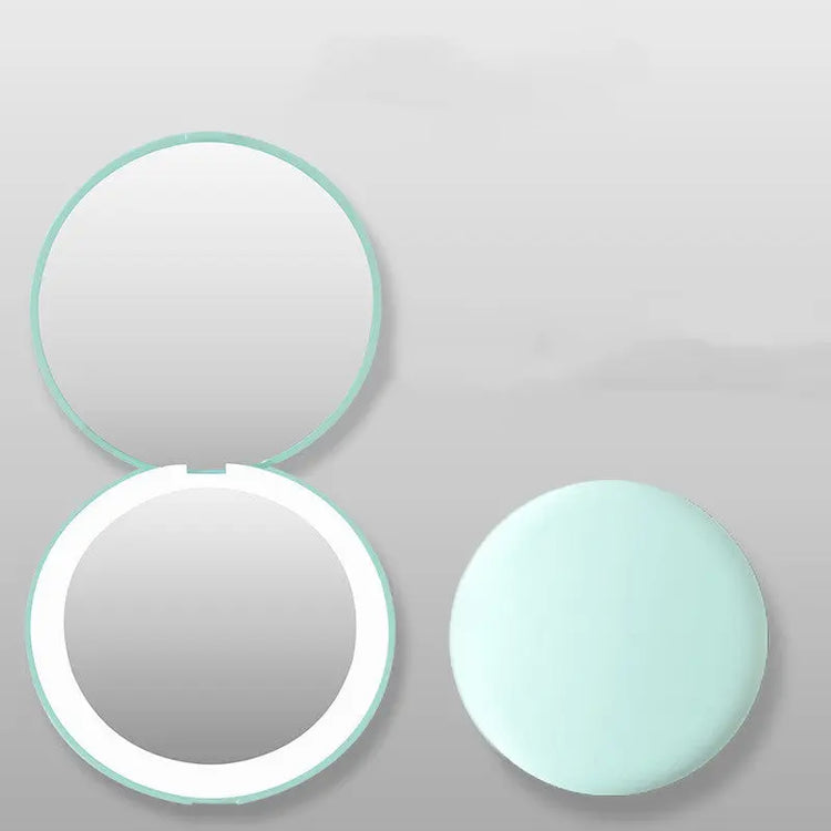 Mini Make up Pocket Mirror with Led Light - LV B&B Shop