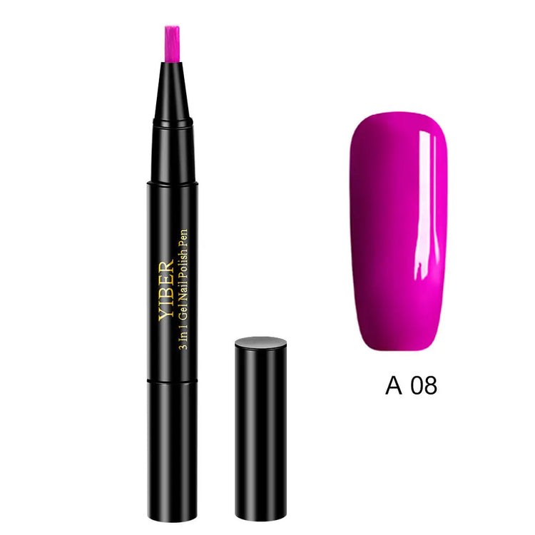 3 In 1 Nail Polish Gel Pen - LV B&B Shop