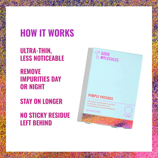 Good Molecules Pimple Patches (60 Patches) Zendrop