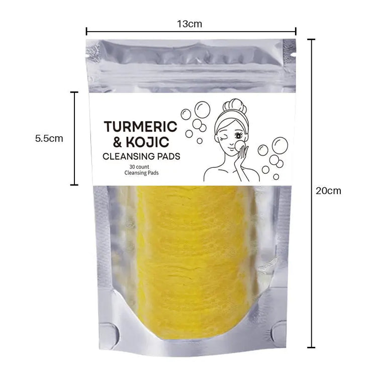 Turmeric & Kojic Exfoliating Dissolvable Cleansing Pads CJ Dropshipping