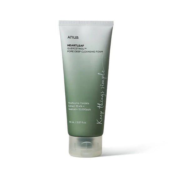 Anua Heartleaf Quercetinol Pore Deep Cleansing Foam 150ml - LV B&B Shop