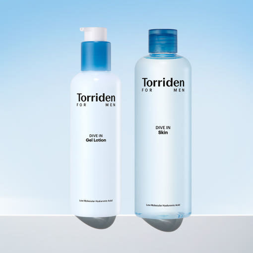 Torriden Dive In For Men Low Molecular Hyaluronic Acid Skin 300ml+Gel Lotion 200ml Set