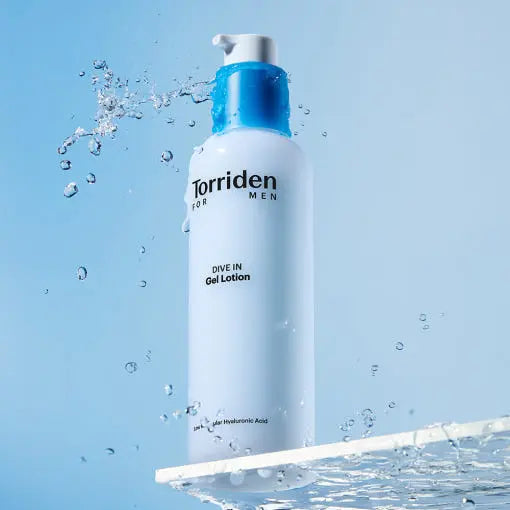 Torriden Dive In For Men Low Molecular Hyaluronic Acid Skin 300ml+Gel Lotion 200ml Set