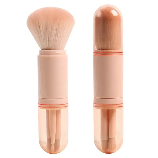 4-in-1 Retractable Mini Makeup Brush Set Eye and Skin Tone Brushes Zendrop