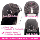 V Part Human Hair Wig - LV B&B Shop