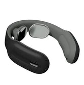 Intelligent remote control shoulder massager with ergonomic design.