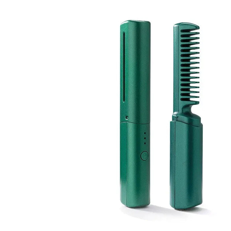 Wireless Hair Straightening and Curling Comb - LV B&B Shop