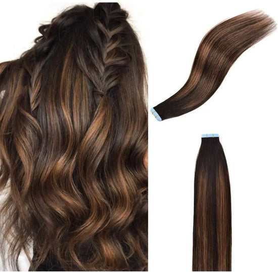 Invisible Tape in Human Hair Extensions - LV B&B Shop