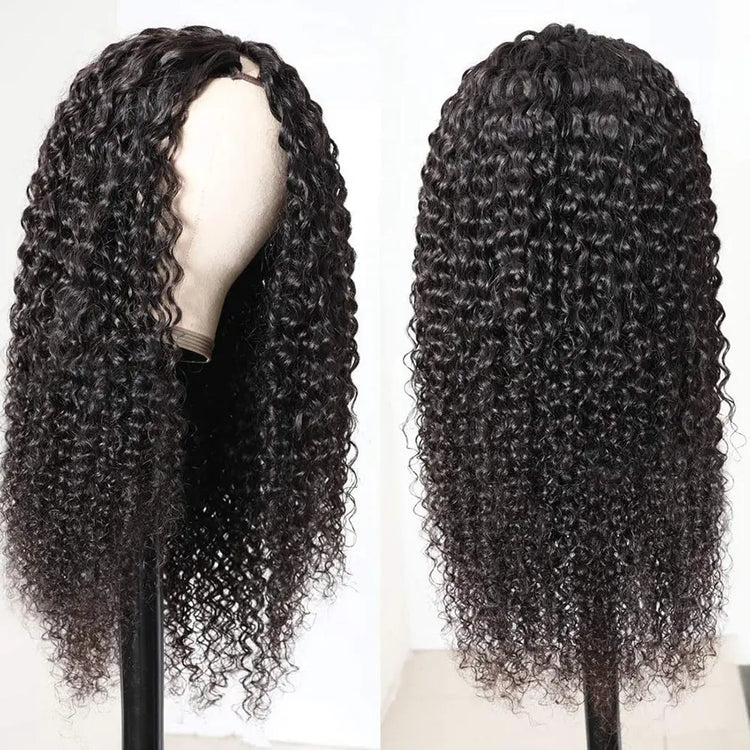 V Part Human Hair Wig - LV B&B Shop