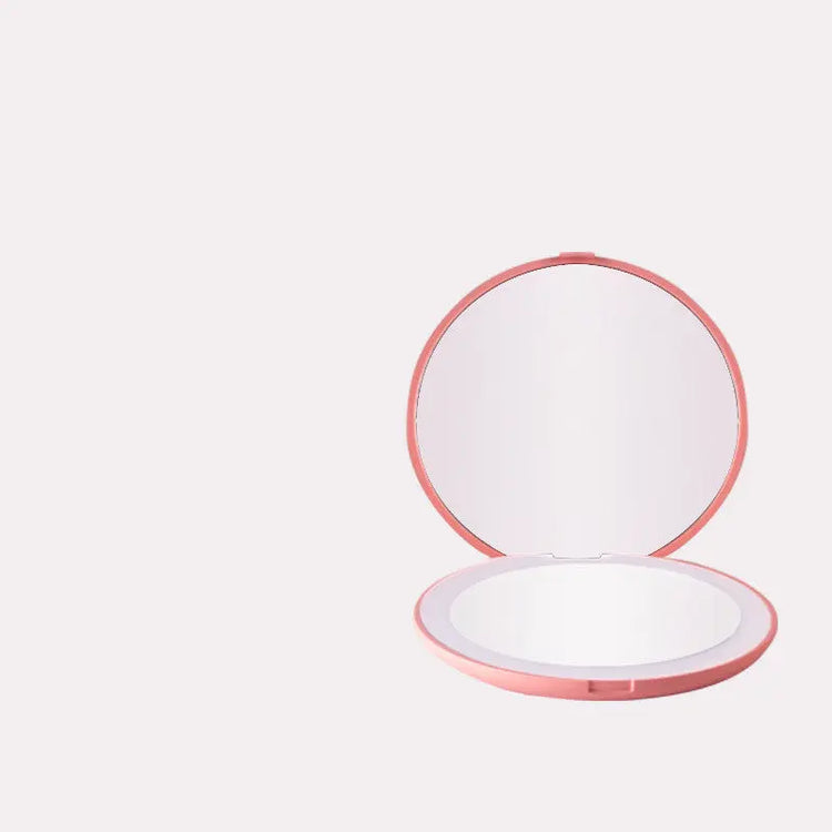 Mini Make up Pocket Mirror with Led Light - LV B&B Shop