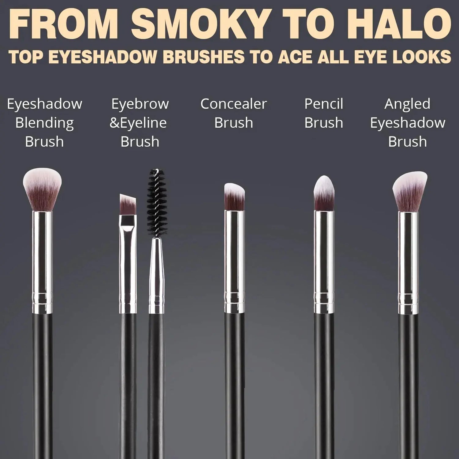 BEAKEY Pro Makeup Brush Kit with Blenders & Eye Brushes Zendrop