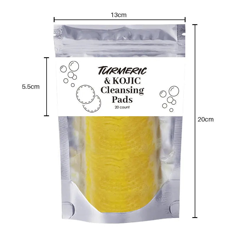 Turmeric & Kojic Exfoliating Dissolvable Cleansing Pads CJ Dropshipping