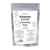 Turmeric & Kojic Exfoliating Dissolvable Cleansing Pads packaging