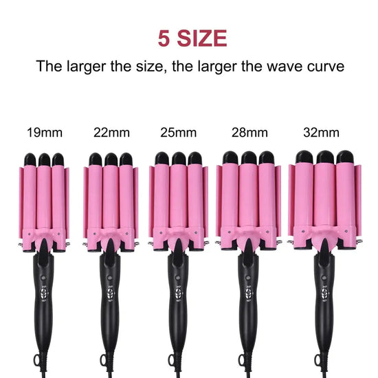 Barrels Hair Curling Iron - LV B&B Shop