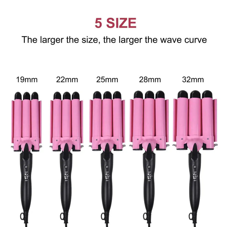 Barrels Hair Curling Iron - LV B&B Shop