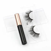 Magnetic Eyelashes Set with Waterproof Eyeliner and Tweezer - LV B&B Shop