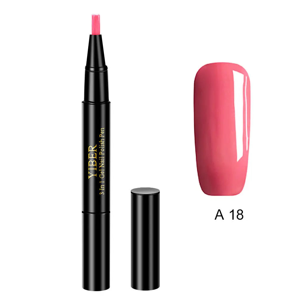 3 In 1 Nail Polish Gel Pen - LV B&B Shop