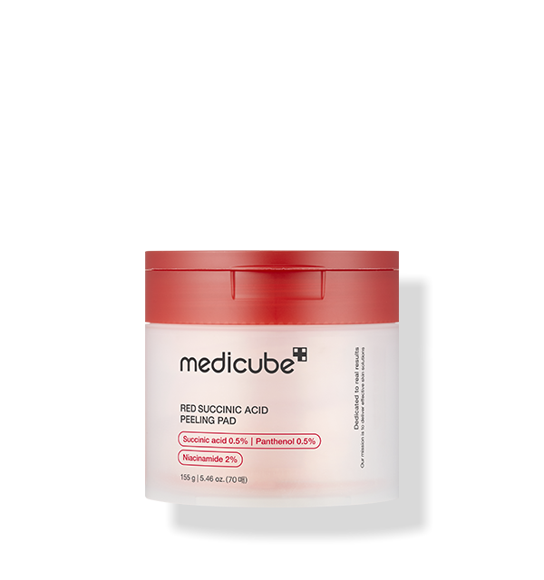 Medicube Red Succinic Acid Peeling Pad 155g/70pads 