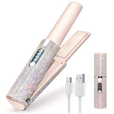 Portable Hair Straightener with Bling - LV B&B Shop