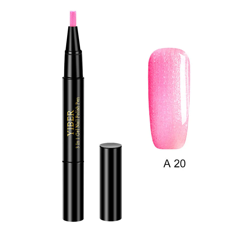 3 In 1 Nail Polish Gel Pen - LV B&B Shop