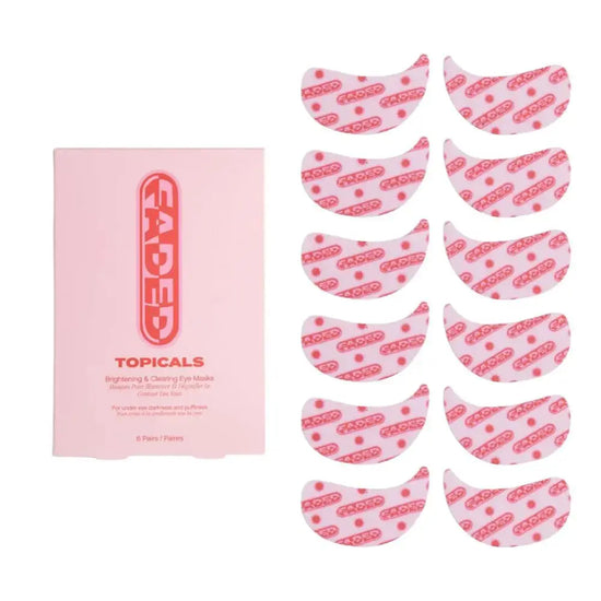 Topicals Faded Brightening Under Eye Masks Patches (Set of 6) - LV B&B Shop