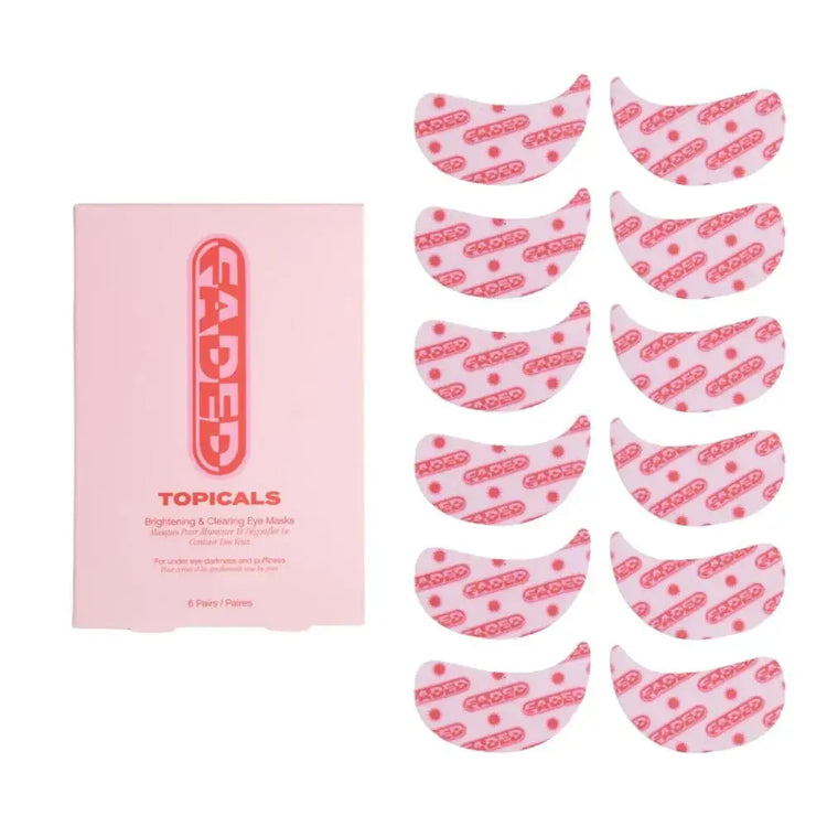 Topicals Faded Brightening Under Eye Masks Patches (Set of 6) - LV B&B Shop