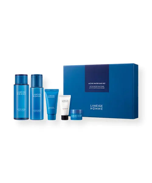 LANEIGE HOMME Active Water Duo Set 