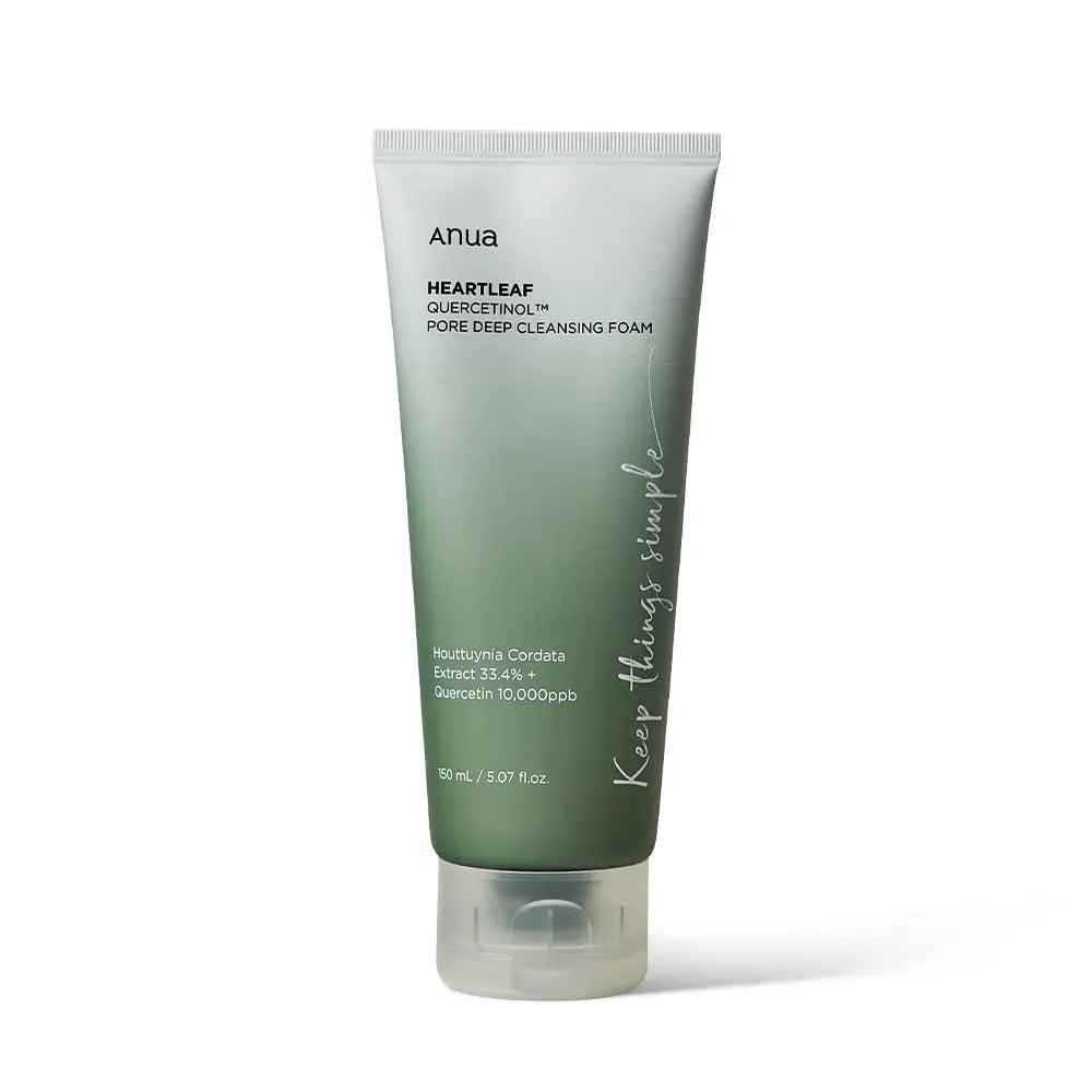 Anua Heartleaf Quercetinol  Pore Deep Cleansing Foam 150ml - LV B&B Shop