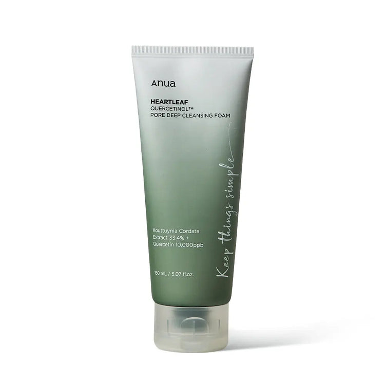 Anua Heartleaf Quercetinol  Pore Deep Cleansing Foam 150ml - LV B&B Shop