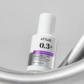 Anua Nano Retinol 0.3% + Niacin Renewing Serum 30ml bottle for skin revitalization.