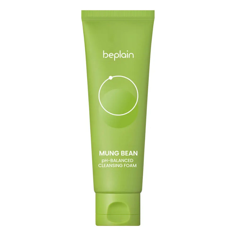 beplain Mung Bean pH-Balanced Cleansing Foam 80ml 