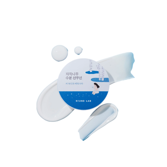 Round Lab Birch Moisturizing Sun Cushion 15g (SPF 50+ PA++++) 
