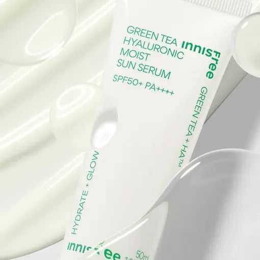 innisfree Green Tea Hyaluronic Moist Sun Serum 50ml SPF50+ PA++++ 