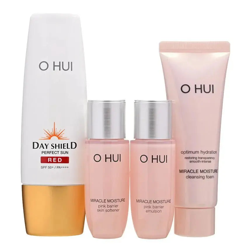 O HUI Day Shield Perfect Sun Red Special Set 