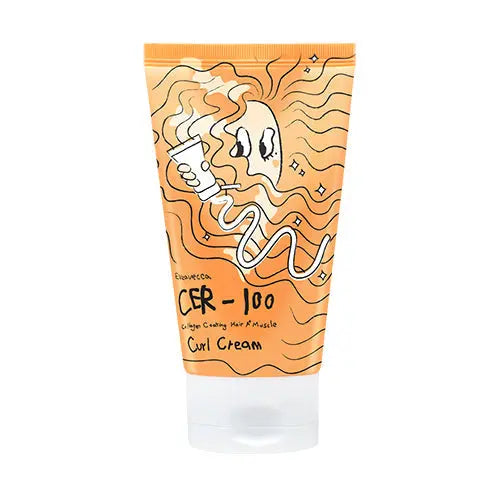 Elizavecca CER-100 Collagen Coating Hair A+ Muscle Curl Cream 120ml 