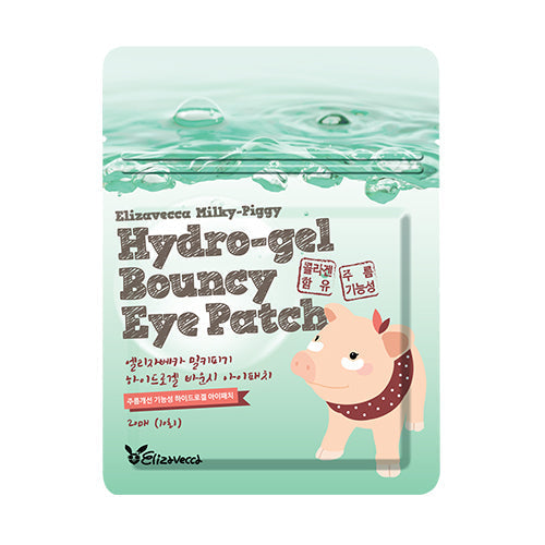 Elizavecca Milky Piggy Hydro-gel Bouncy Eye Patch 20pcs - LV B&B Shop