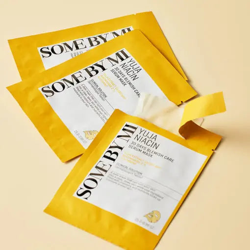 SOME BY MI Yuja Niacin Blemish Care Serum Mask 10 pieces KOREALY