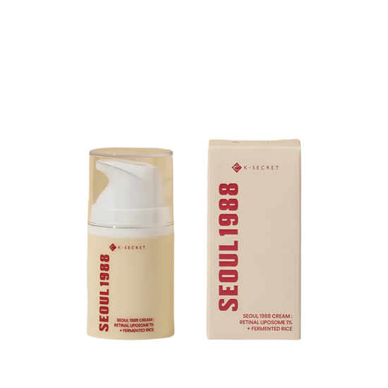 K-SECRET SEOUL 1988 Cream : Retinal Liposome 1% + Fermented Rice 50ml 