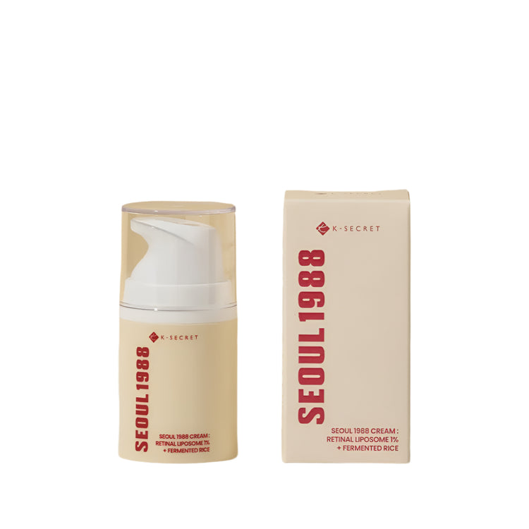 K-SECRET SEOUL 1988 Cream : Retinal Liposome 1% + Fermented Rice 50ml 