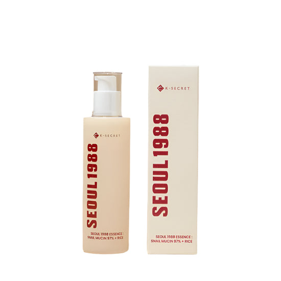 K-SECRET SEOUL 1988 Essence : Snail Mucin 97% + Rice 100ml 