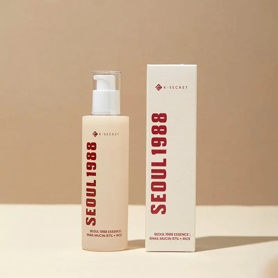 K-SECRET SEOUL 1988 Essence : Snail Mucin 97% + Rice 100ml 