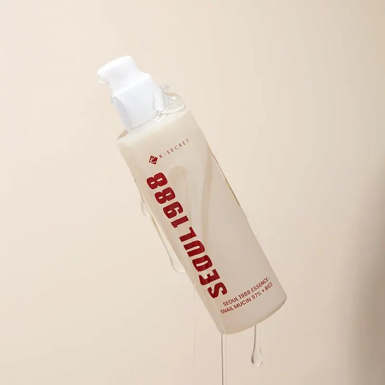 K-SECRET SEOUL 1988 Essence : Snail Mucin 97% + Rice 100ml 
