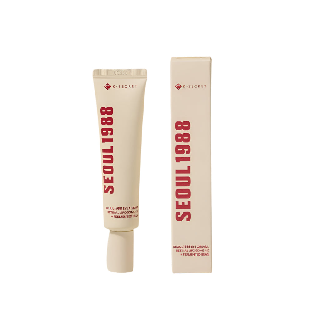 K-SECRET SEOUL 1988 Eye Cream : Retinal Liposome 4% + Fermented Bean 30ml 