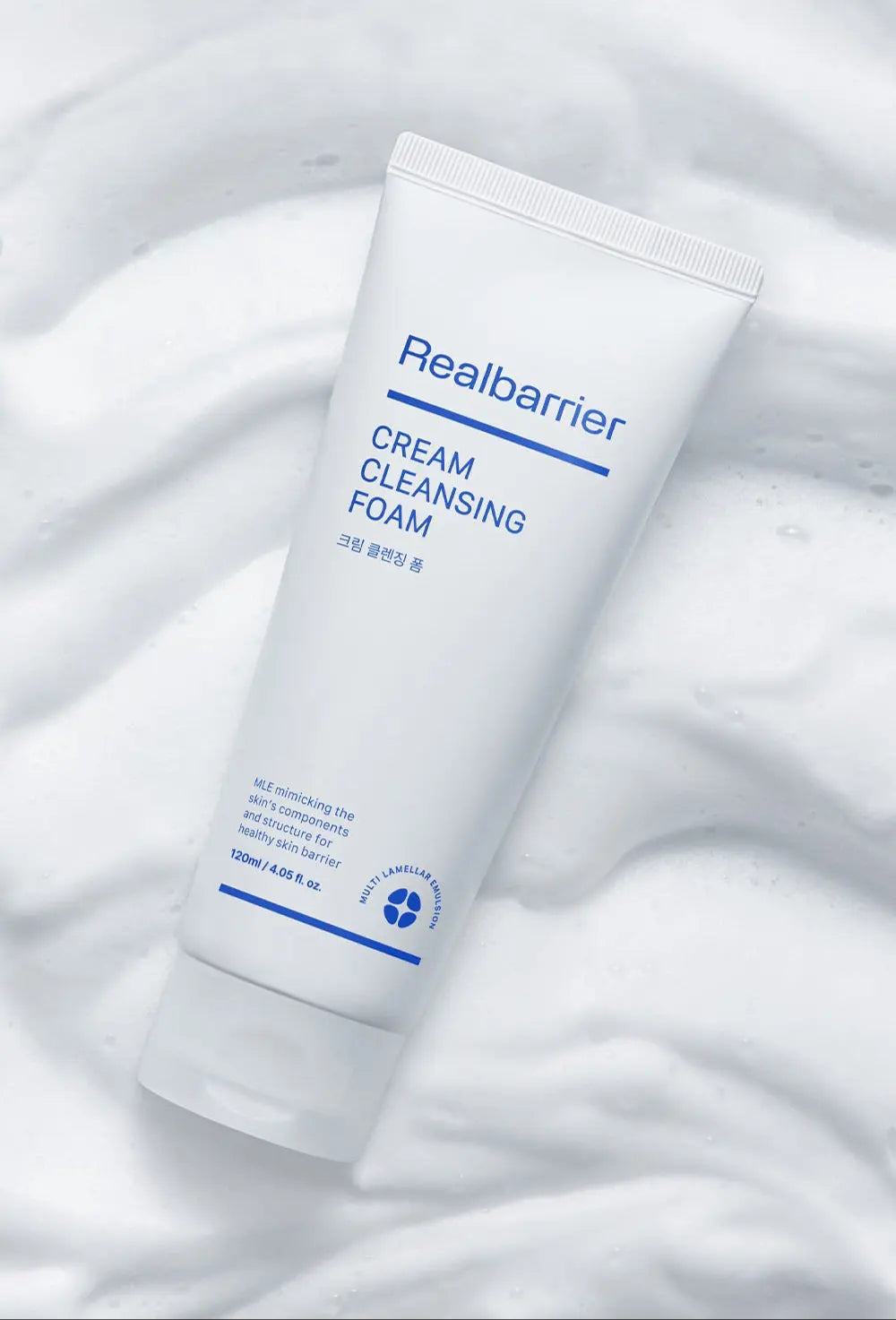 [Real Barrier] Cream Cleansing Foam 120ml 