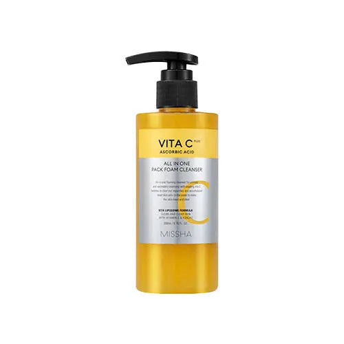 MISSHA Vita C Plus All In One Pack Foam Cleanser 200ml 
