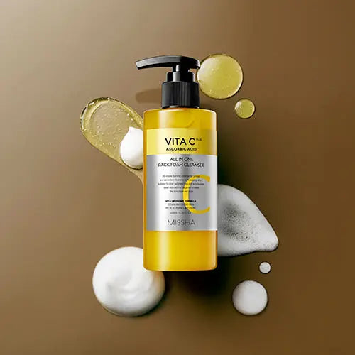 MISSHA Vita C Plus All In One Pack Foam Cleanser 200ml 