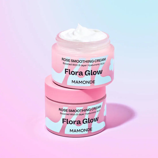 Mamonde Flora Glow Rose Smoothing Cream 50ml 