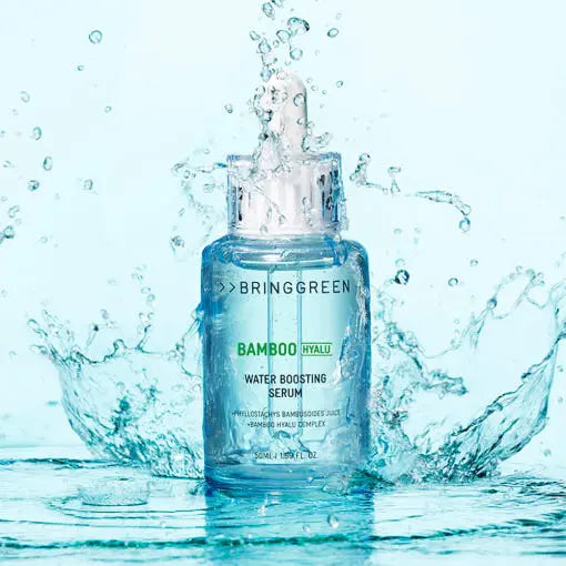 BRINGGREEN Bamboo Hyalu Water Boosting Serum Set 50ml+50ml(Refill) 