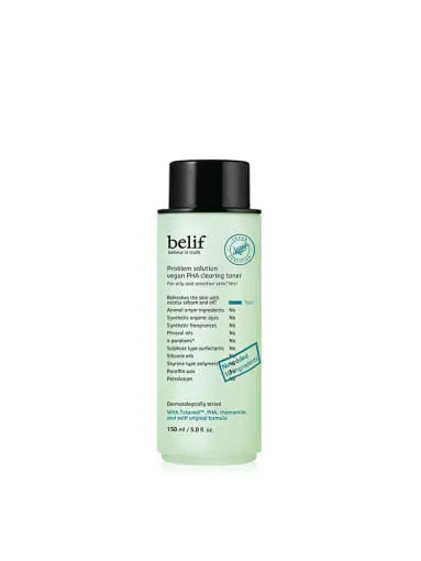 belif Problem Solution Vegan PHA Clearing Toner 150ml 
